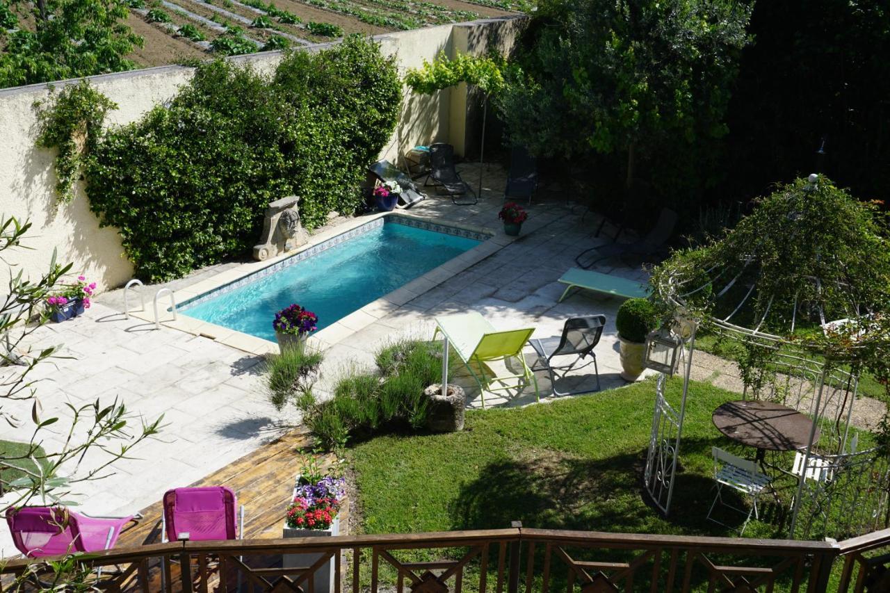 Bed and Breakfast Les Deux Tours Brignon Exteriér fotografie