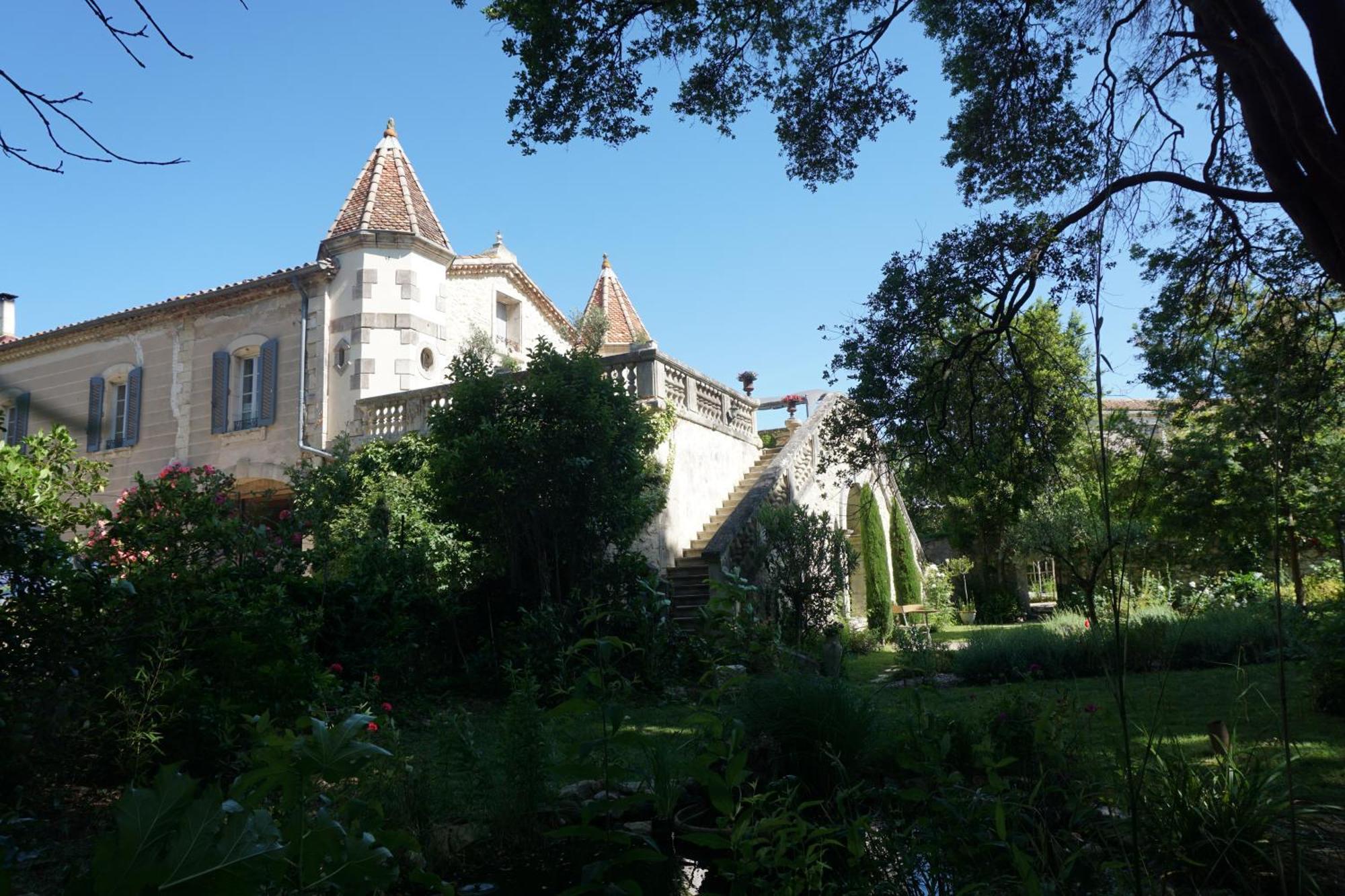 Bed and Breakfast Les Deux Tours Brignon Exteriér fotografie
