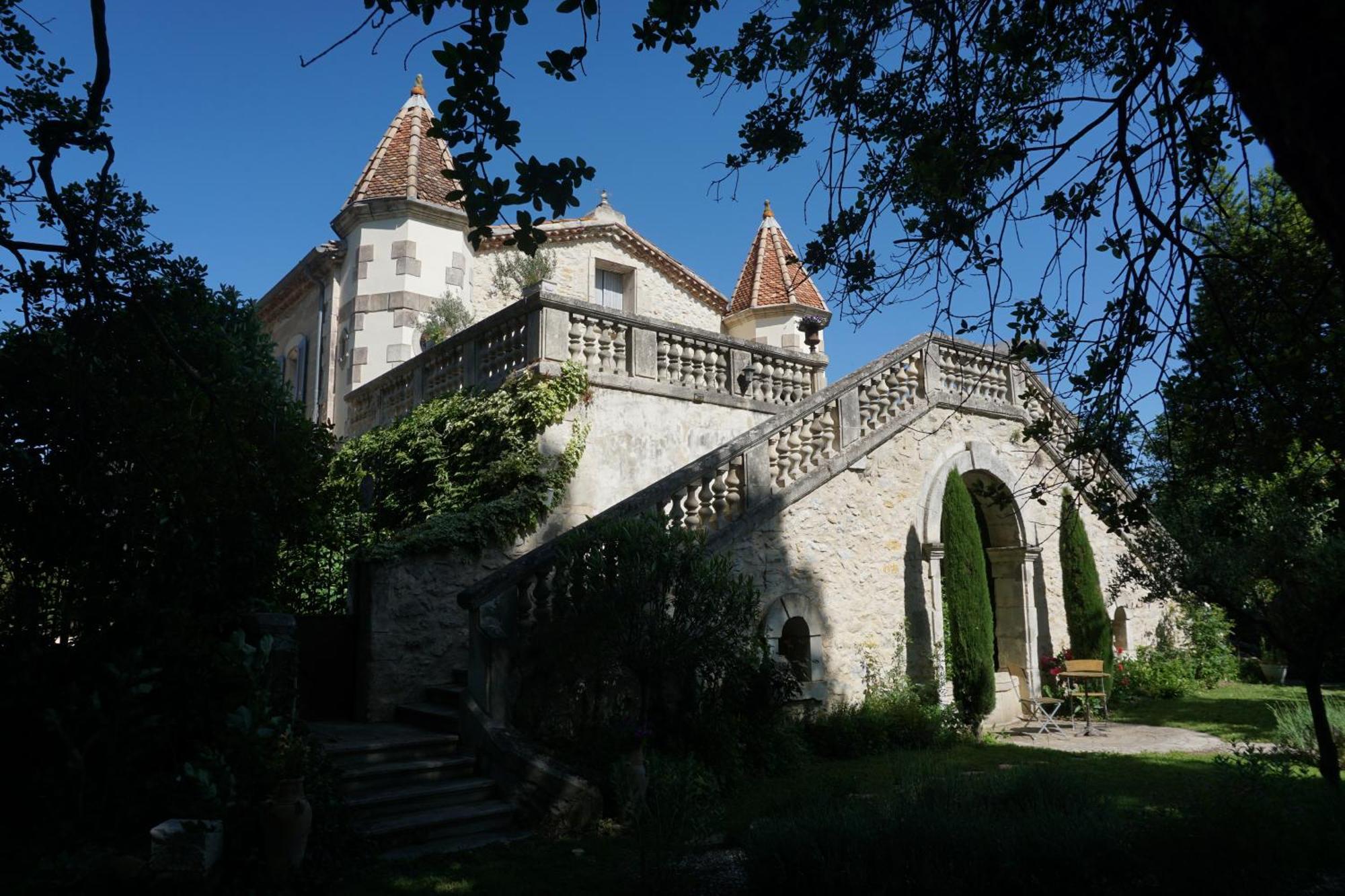 Bed and Breakfast Les Deux Tours Brignon Exteriér fotografie