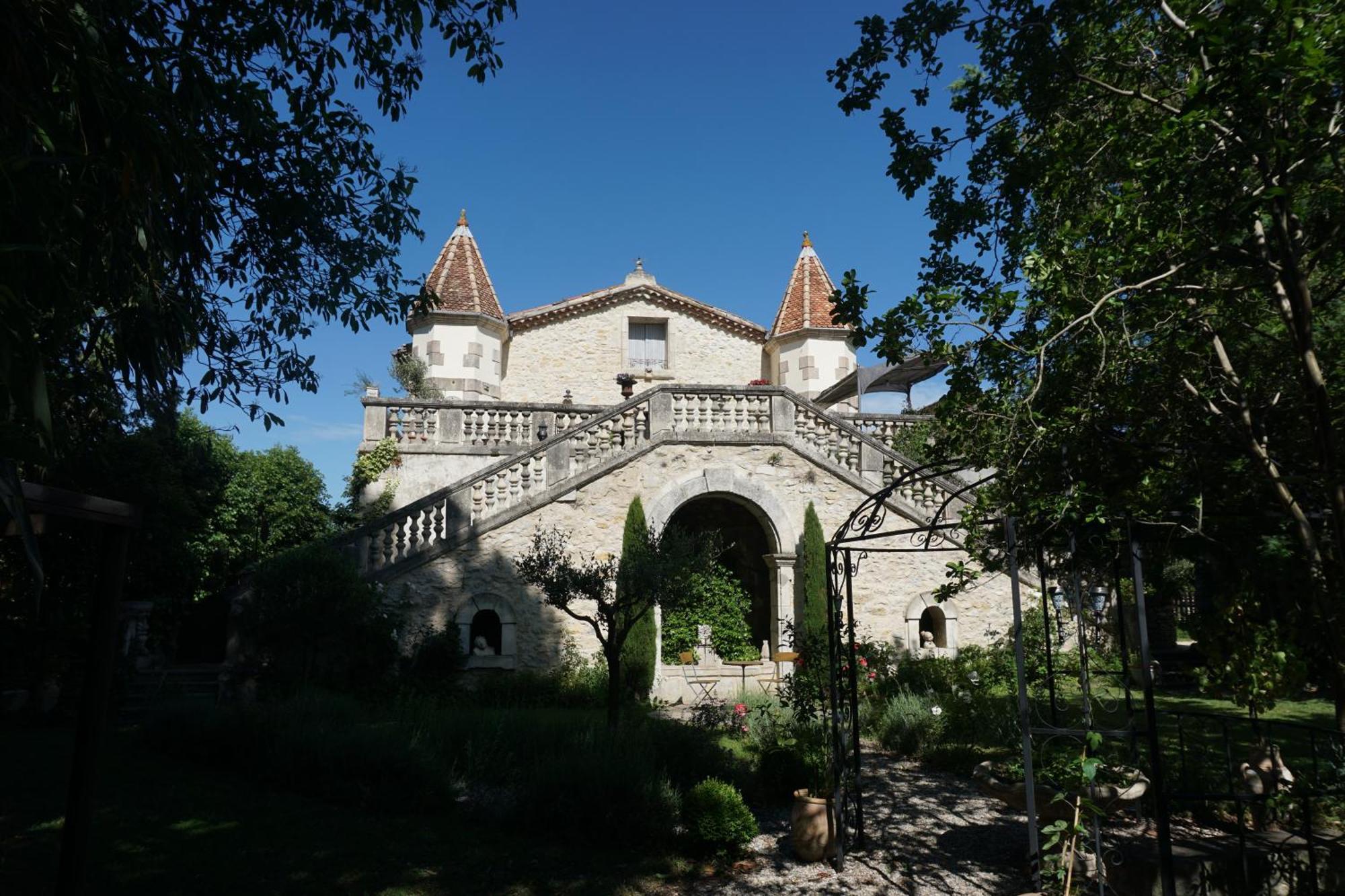 Bed and Breakfast Les Deux Tours Brignon Exteriér fotografie